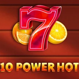 Official Slots logo: 10 Power Hot by Amusnet Interactive at Naobet Casino