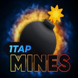 1Tap Mines game by Turbo Games – logo hosted on Naobet Casino