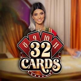 32 Cards casino game by Ezugi – featured logo at Naobet Casino