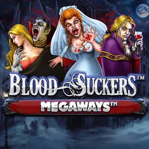 Blood Suckers Megaways logo – Slots by Red Tiger Gaming at Naobet Casino