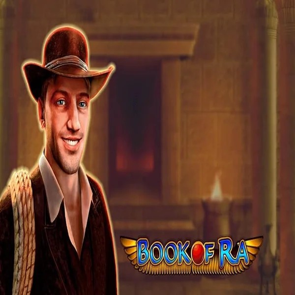 Book of Ra logo by Greentube Naobet Casino