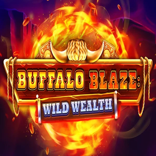 Buffalo Blaze Wild Wealth logo by OctoPlay Naobet Casino