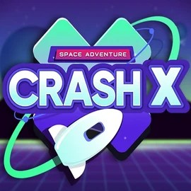 Crash X logo by Turbo Games Naobet Casino