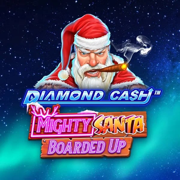 Diamond Cash Mighty Santa Boarded Up logo – Slots by Greentube at Naobet Casino