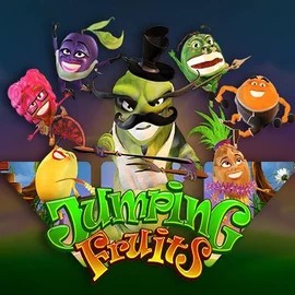 Jumping Fruits casino game by Wazdan – featured logo at Naobet Casino
