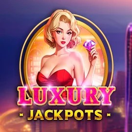 Luxury Jackpots logo by Triple Cherry at Naobet Casino