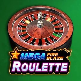 Mega Fire Blaze Roulette slot logo by Playtech at Naobet Casino
