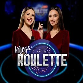 Mega Roulette slot visual from Pragmatic Play available on naobetcasino.eu
