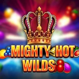 Mighty Hot Wilds logo – Slots by Inspired Gaming at Naobet Casino