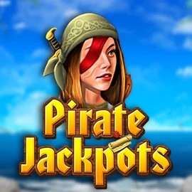 Pirate Jackpots slot logo by Belatra Games at Naobet Casino