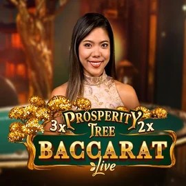 Prosperity Tree Baccarat logo by Evolution at Naobet Casino