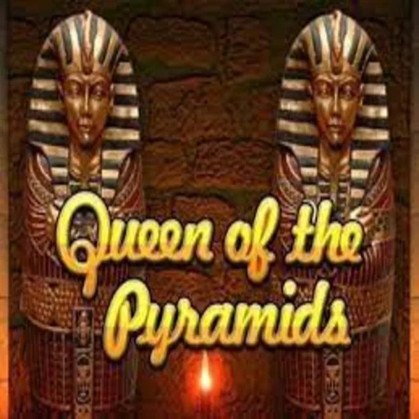 Queen of the Pyramids logo by Playtech Naobet Casino