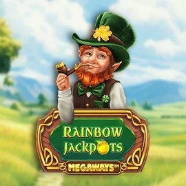 Rainbow Jackpots Megaways slot visual from Red Tiger Gaming available on naobetcasino.eu
