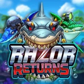 Razor Returns logo by Push Gaming at Naobet Casino