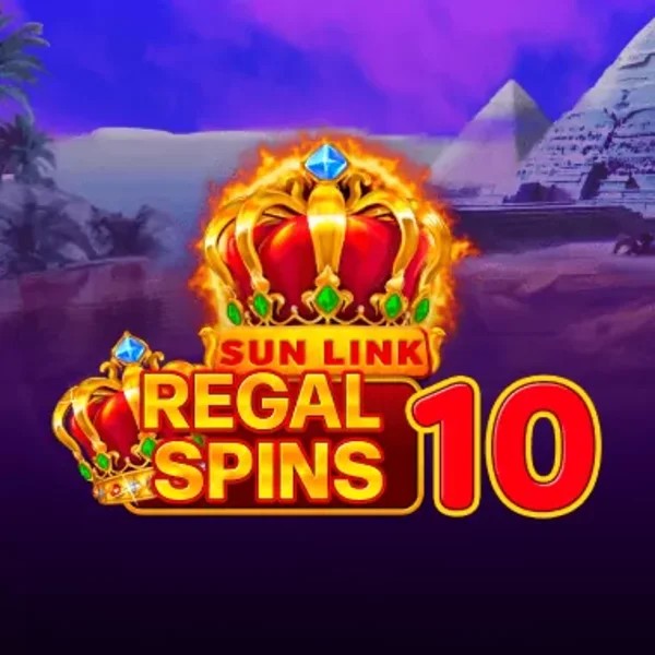 Regal Spins 10 game by PatePlay – logo hosted on Naobet Casino
