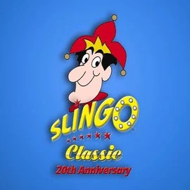 Slingo Classic 20th Anniversary logo by Slingo at Naobet Casino