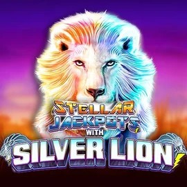 Enjoy Stellar Jackpots with Silver Lion by Lightning Box Game – logo hosted on naobetcasino.eu