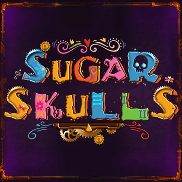 Official Slots logo: Sugar Skulls by Booming Games at Naobet Casino