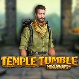 Temple Tumble Megaways logo by Relax Gaming at Naobet Casino