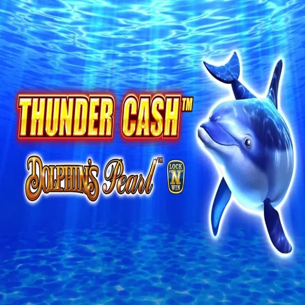 Thunder Cash Dolphins Pearl logo by Novomatic Naobet Casino