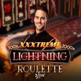 XXXtreme Lightning Roulette slot logo by Evolution at Naobet Casino